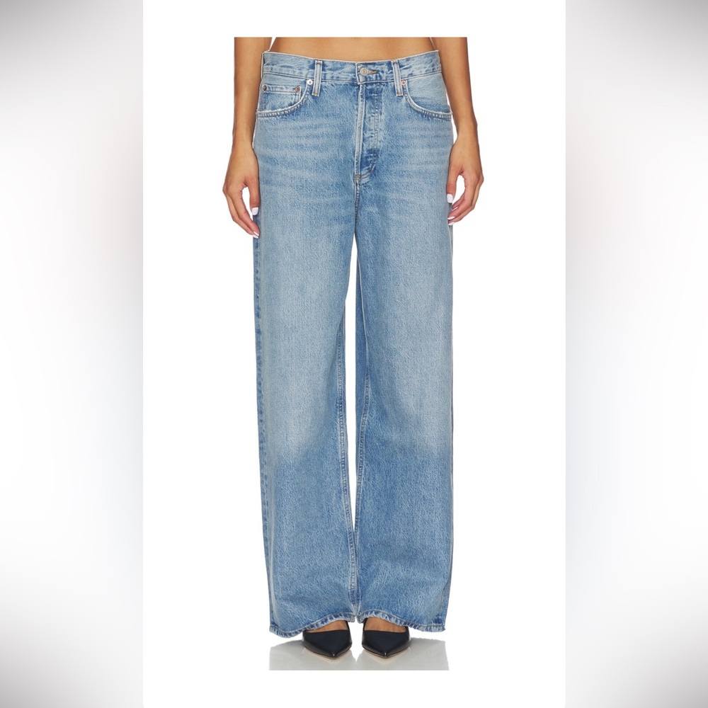 Agolde Light Blue Flare Jeans